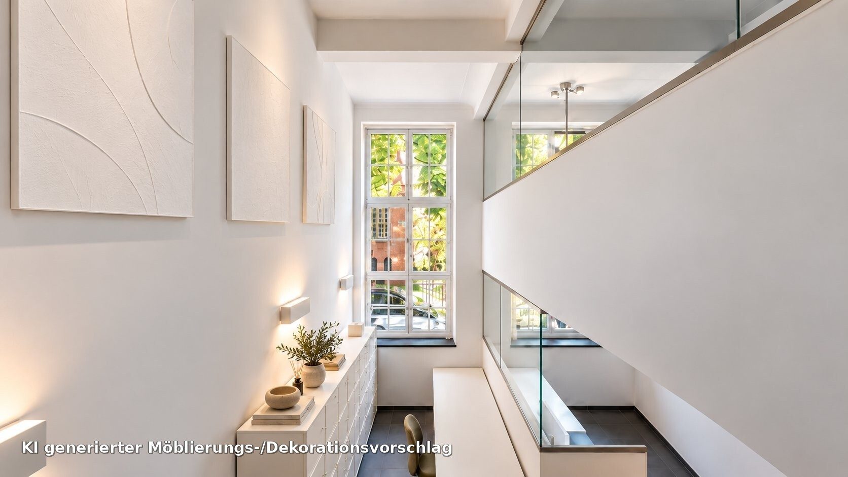 Böcker Wohnimmobilien - Immobilienangebot - Essen / Werden - Alle - Solitär in Essen-Werden: Exklusive Maisonette mit Loftcharakter und historischem Charme