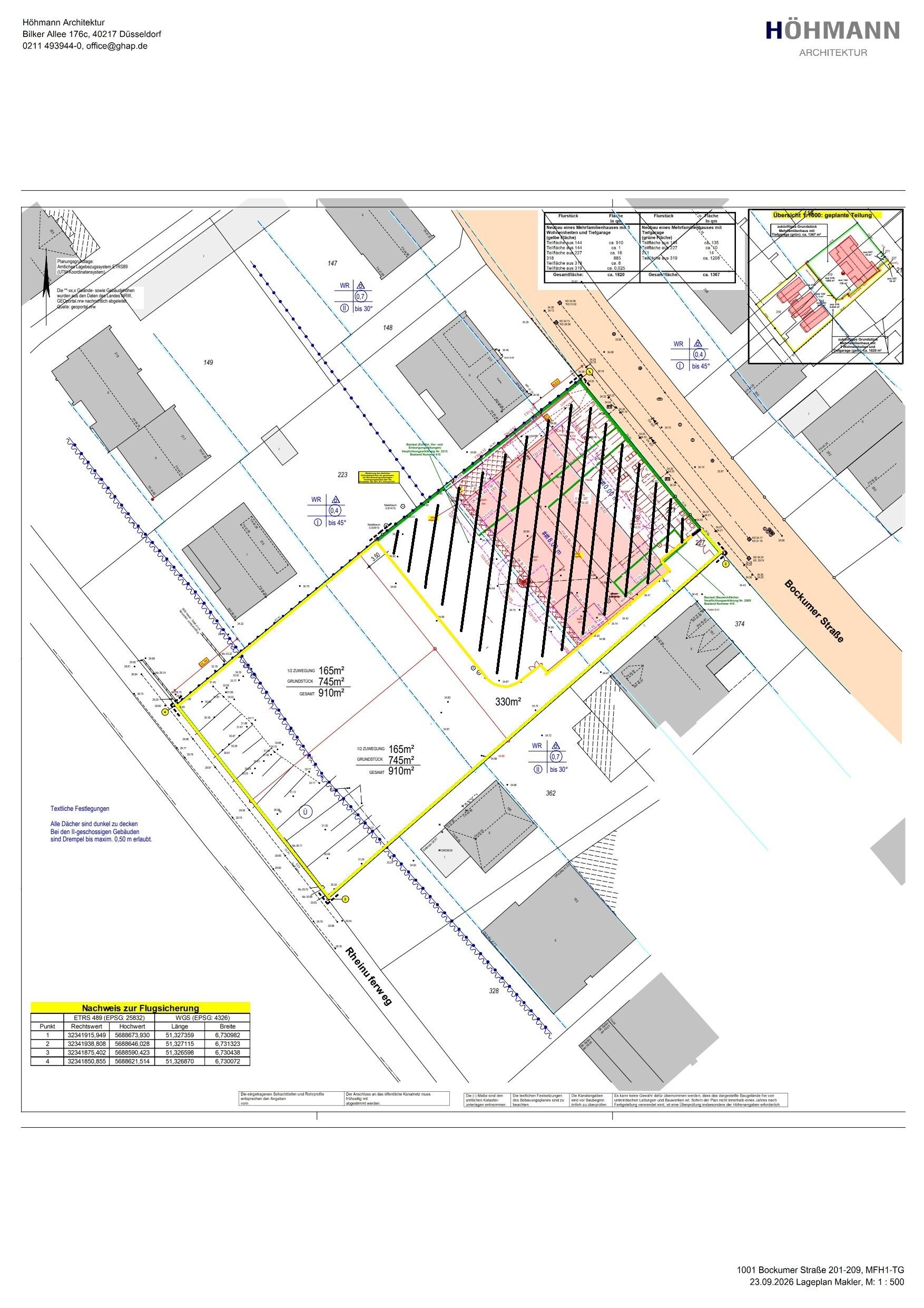 Böcker Wohnimmobilien - Immobilienangebot - Düsseldorf / Wittlaer - Alle - Direkte Rheinlage, einmaliges Baugrundstück für ein oder mehrere Einfamilienhäuser