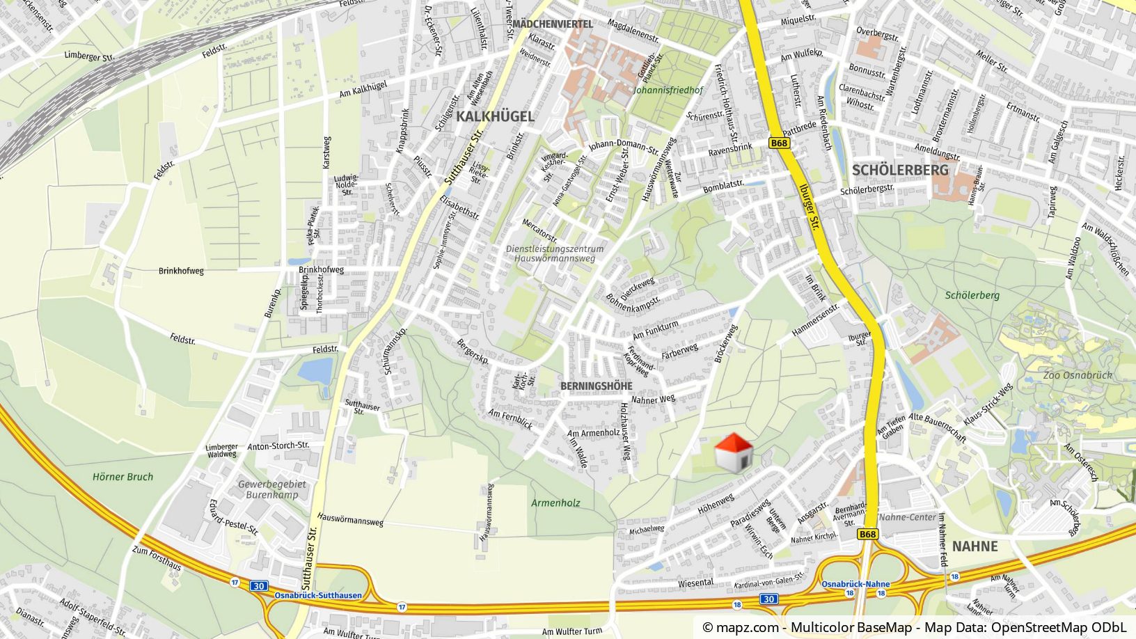 Immobilienangebot - Osnabrück - Alle - Großstadt - Architektur mit herrlichem Weitblick und Süd - Ausrichtung! 
Besser geht´s nicht!