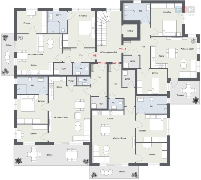 Immobilienangebot - Lotte / Wersen - Alle - Entspanntes Wohnen in Lotte-Wersen - mit Stil und Anspruch!