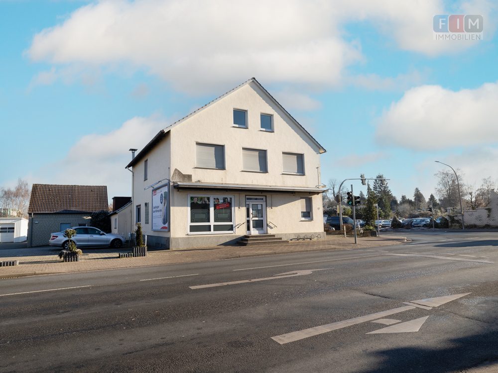 Immobilienangebot - Melle - Alle - 1.350 m² großes Grundstück mit Wohn- und Geschäftshaus im Zentrum von Melle!