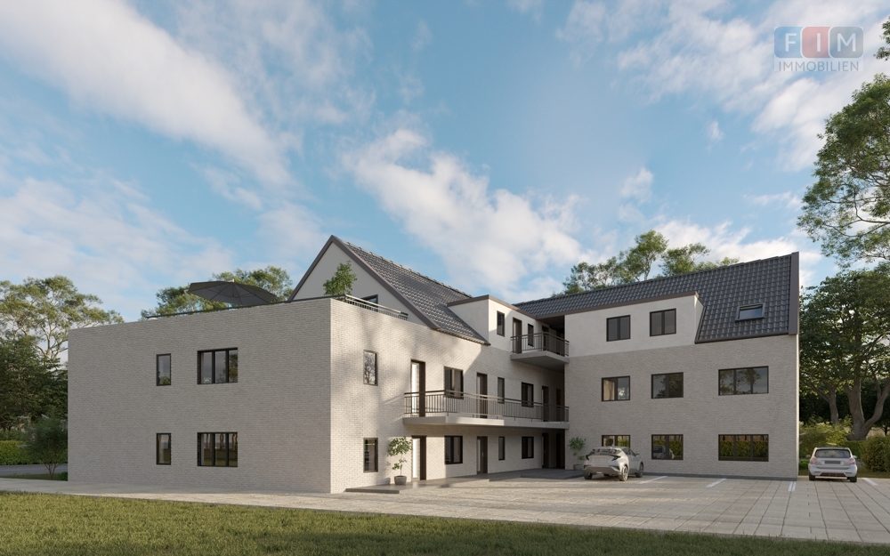Immobilienangebot - Bersenbrück - Alle - Neubau - Mehrfamilienhaus mit ca. 1.155 qm Wohnfläche, Schlüsselfertig im Gesamtpaket und KfW - 40!