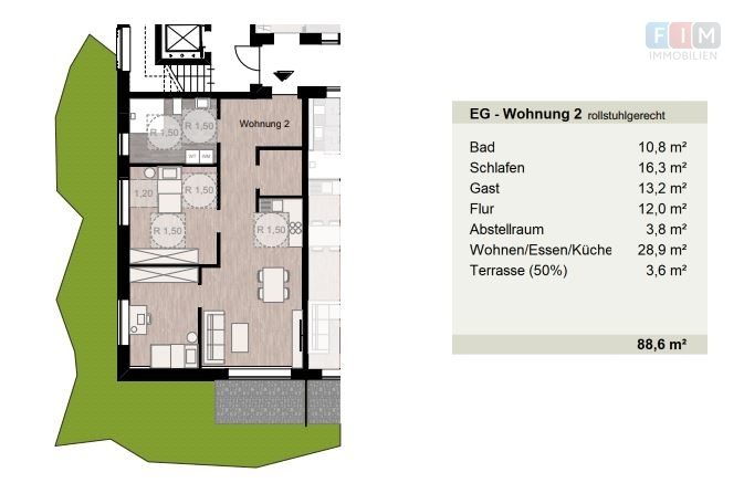 Immobilienangebot - Bersenbrück - Alle - Neubau - Mehrfamilienhaus mit ca. 1.155 qm Wohnfläche, Schlüsselfertig im Gesamtpaket und KfW - 40!