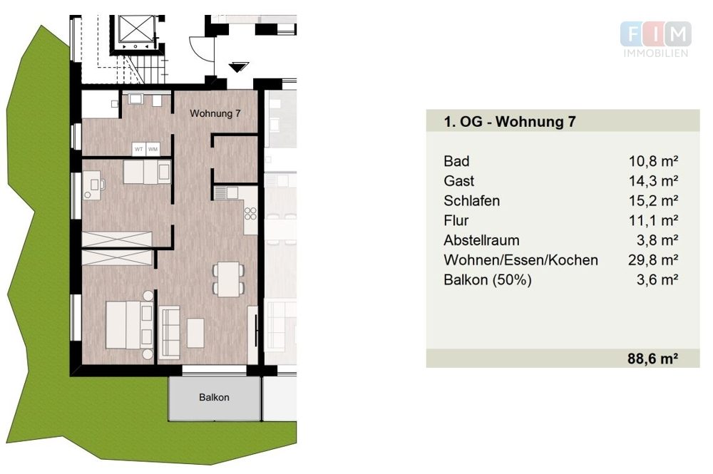 Immobilienangebot - Bersenbrück - Alle - Neubau - Mehrfamilienhaus mit ca. 1.155 qm Wohnfläche, Schlüsselfertig im Gesamtpaket und KfW - 40!