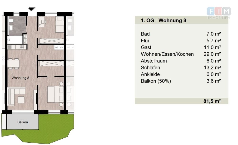 Immobilienangebot - Bersenbrück - Alle - Neubau - Mehrfamilienhaus mit ca. 1.155 qm Wohnfläche, Schlüsselfertig im Gesamtpaket und KfW - 40!