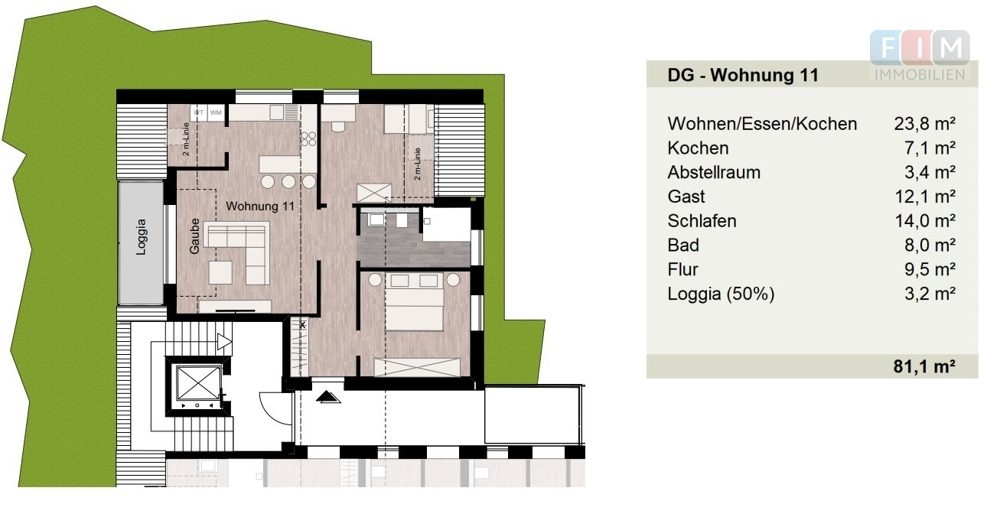 Immobilienangebot - Bersenbrück - Alle - Neubau - Mehrfamilienhaus mit ca. 1.155 qm Wohnfläche, Schlüsselfertig im Gesamtpaket und KfW - 40!