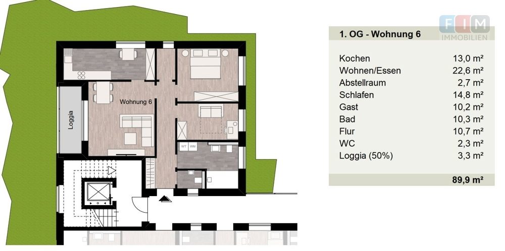 Immobilienangebot - Bersenbrück - Alle - Neubau - Mehrfamilienhaus mit ca. 1.155 qm Wohnfläche, Schlüsselfertig im Gesamtpaket und KfW - 40!