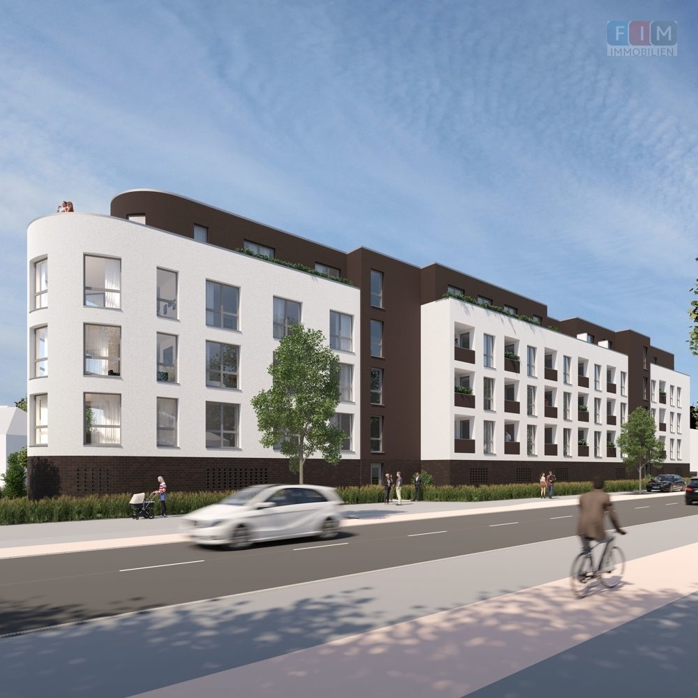 Immobilienangebot - Osnabrück / Eversburg - Alle - Nachhaltig & hochmodern: Exklusiver Neubau mit 45 Wohnungen nach neustem KFW 40 QNG Standard!