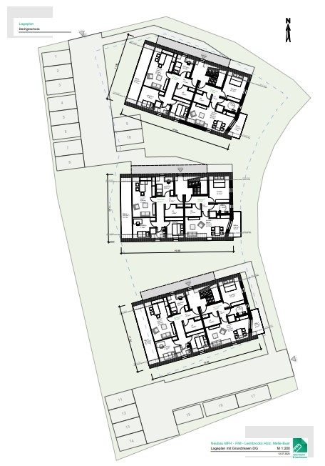 Immobilienangebot - Melle / Buer - Alle - Neubau - Mehrfamilienhaus mit ca. 940 qm Wohnfläche, Schlüsselfertig und KfW Förderung!