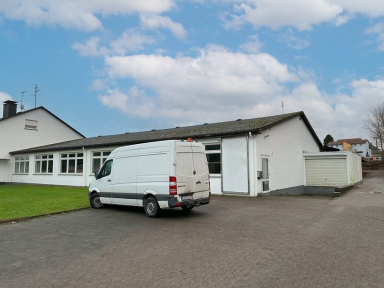Immobilienangebot - Barntrup - Alle - IST-Faktor unter 10! Vierfamilienhaus + Büro + großer Gewerbehalle, voll vermietet, inkl. PV-Anlage!