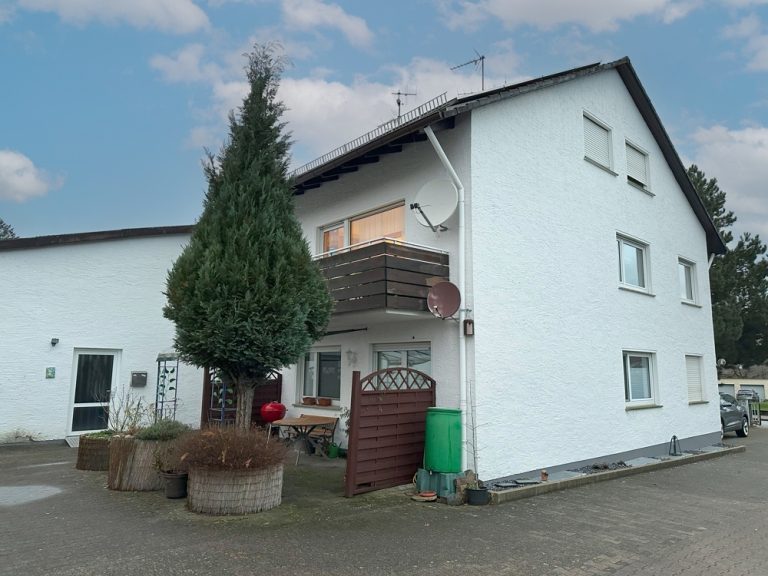 Immobilienangebot - Barntrup - Alle - IST-Faktor unter 10! Vierfamilienhaus + Büro + großer Gewerbehalle, voll vermietet, inkl. PV-Anlage!