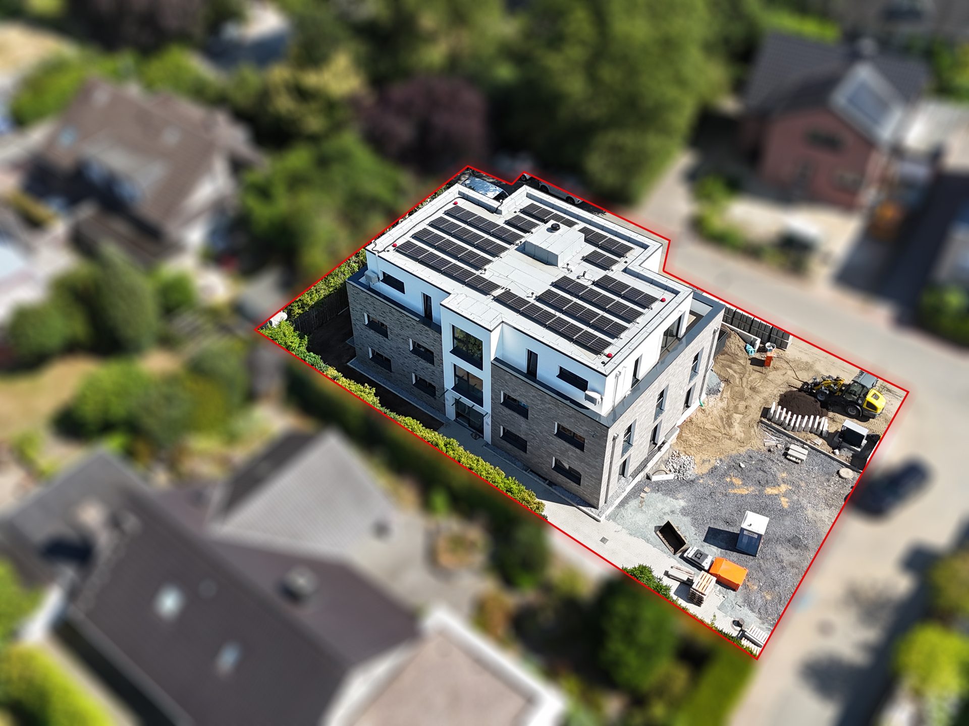 Immobilienangebot - Münster - Alle - Klimafreundlicher Neubau - Hier entstehen acht tolle Eigentumswohnungen - Schlüsselfertig!