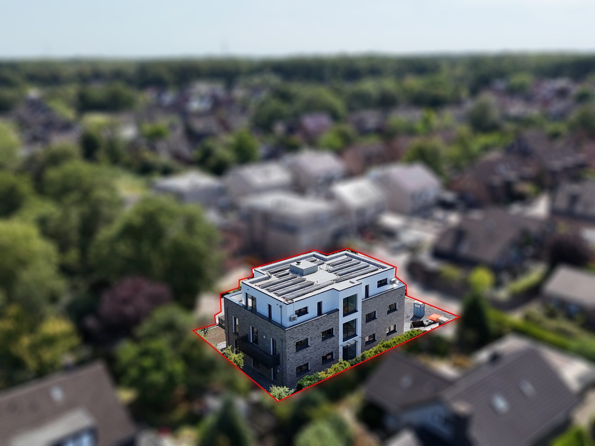 Immobilienangebot - Münster - Alle - Klimafreundlicher Neubau - Hier entstehen acht tolle Eigentumswohnungen - Schlüsselfertig!