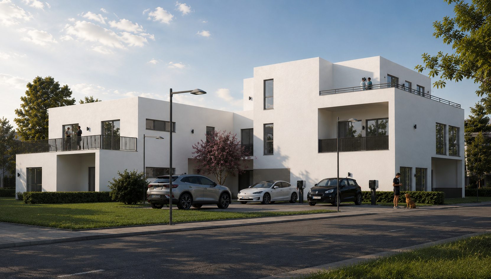 Immobilienangebot - Osnabrück - Alle - Exklusive Penthouseoase nach KFW 40 Standard in begehrter Lage von Voxtrup!