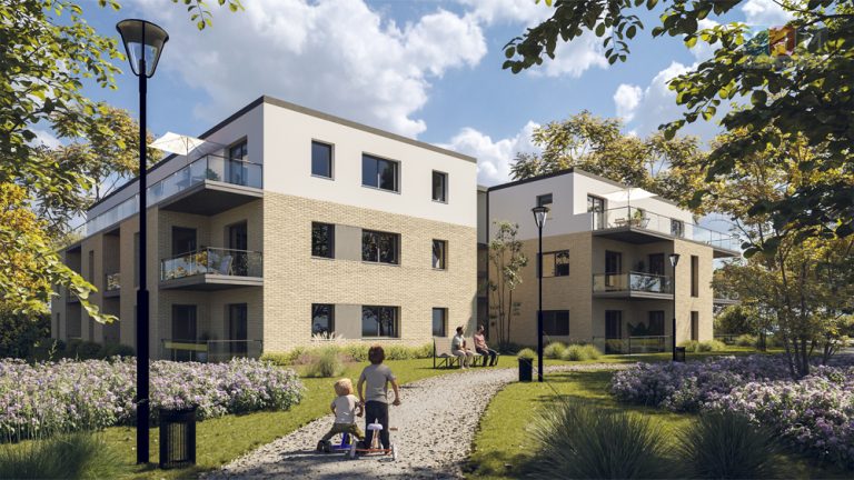 Immobilienangebot - Melle - Alle - Neubau - Mehrfamilienhaus mit ca. 1.240 qm Wohnfläche, Schlüsselfertig zum Festpreis!