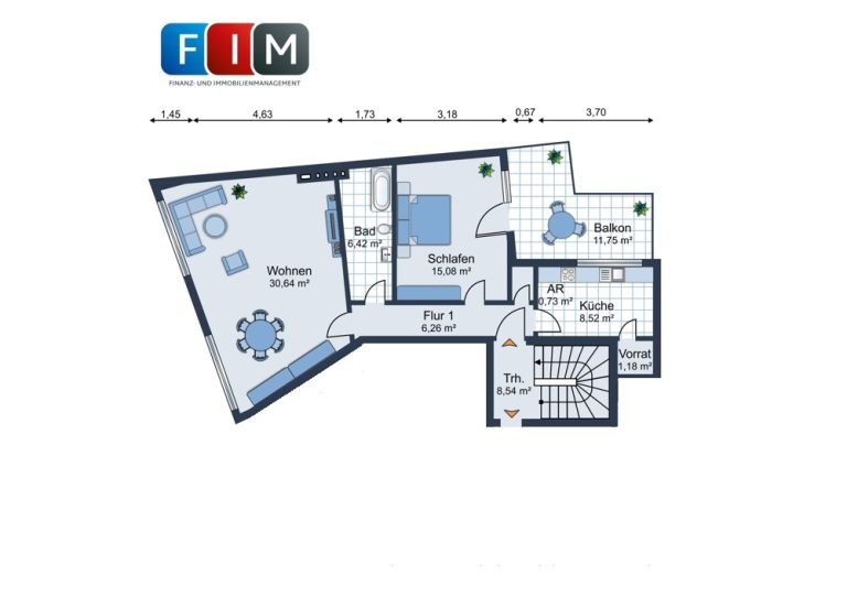Immobilienangebot - Telgte - Alle - Attraktive Kapitalanlage im Herzen von Telgte -
Paket aus 5 Eigentumswohnungen