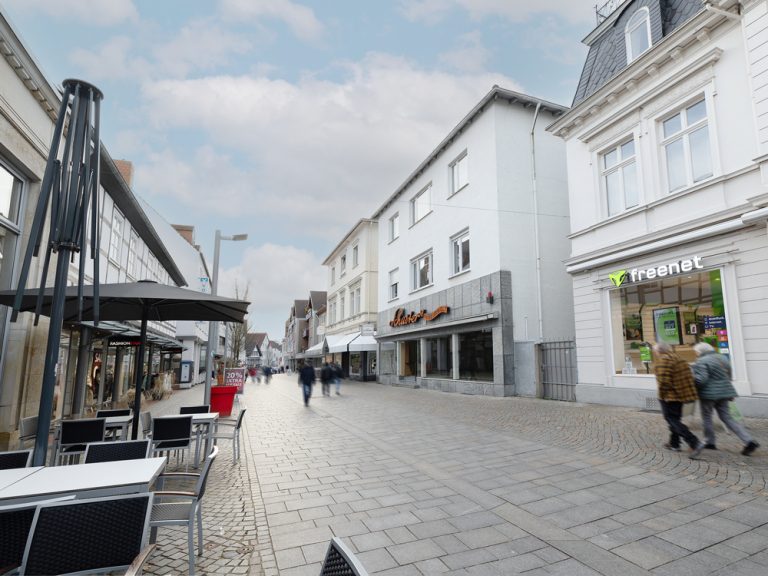 Immobilienangebot - Bünde - Alle - Ladenlokal in belebter Fußgängerzone von Bünde!