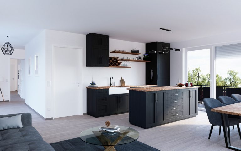 Immobilienangebot - Melle - Alle - Eleganz und Qualität vereint: Exklusive 2-Zimmer-Wohnung im Herzen der Wohnanlage