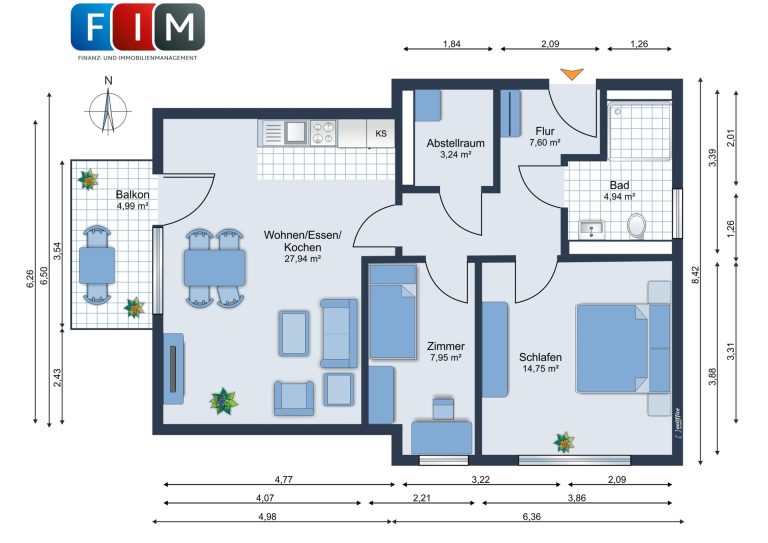 Immobilienangebot - Melle - Alle - Zentrale Drei-Zimmer-Wohnung in Melle - Mehr Wohnqualität, mehr Sicherheit, mehr Wert