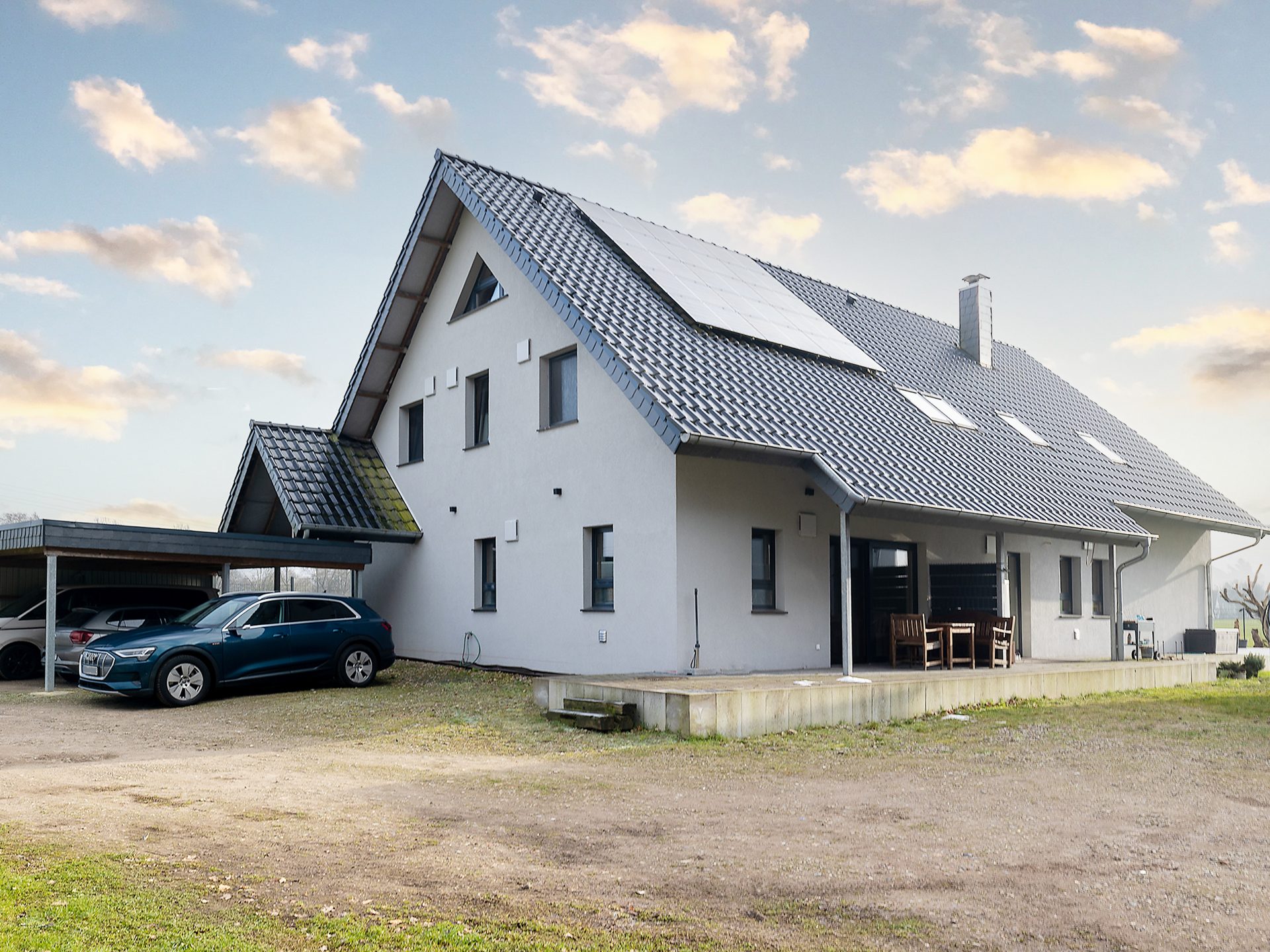 Immobilienangebot - Melle - Alle - Kernsaniertes Einfamilienhaus in Melle mit Einliegerwohnung - ruhig gelegen und viel Privatsphäre