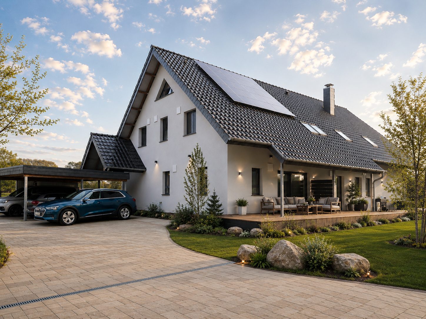 Immobilienangebot - Melle - Alle - Kernsaniertes Einfamilienhaus in Melle mit Einliegerwohnung - ruhig gelegen und viel Privatsphäre