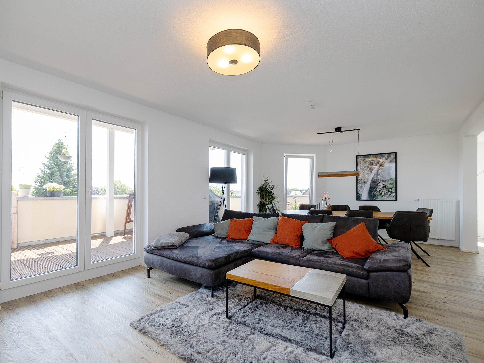 Immobilienangebot - Melle / Neuenkirchen - Alle - Leben im Ortskern - Großzügige Eigentumswohnung mit Dachterrasse und Panoramablick in Neuenkirchen!