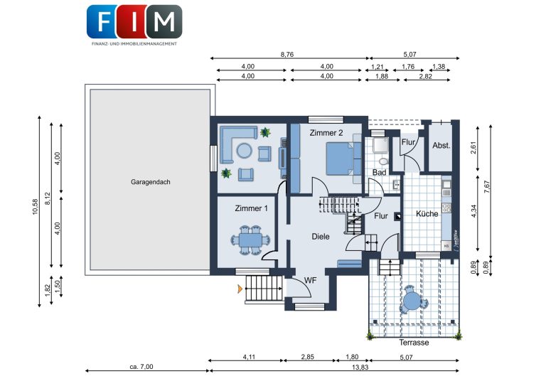 Immobilienangebot - Hiddenhausen - Alle - Großes Ein- bis Zweifamilienhaus auf traumhaftem Grundstück in Hiddenhausen