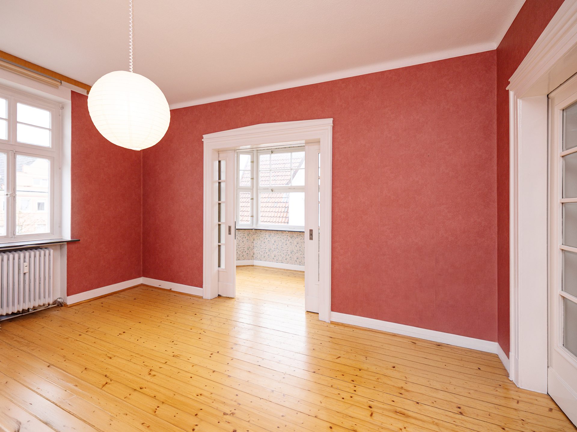 Immobilienangebot - Bad Salzuflen - Alle - Preis reduziert: Altbaujuwel mit Balkon – stilvolles Wohnen im Herzen von Bad Salzuflen