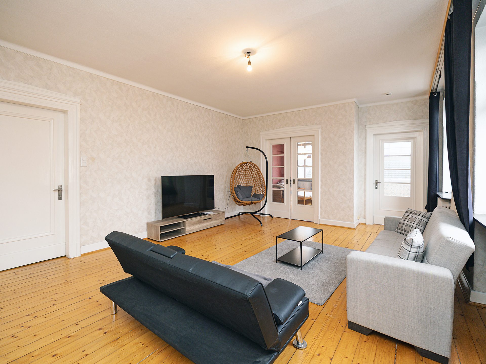 Immobilienangebot - Bad Salzuflen - Alle - Preis reduziert: Altbaujuwel mit Balkon – stilvolles Wohnen im Herzen von Bad Salzuflen