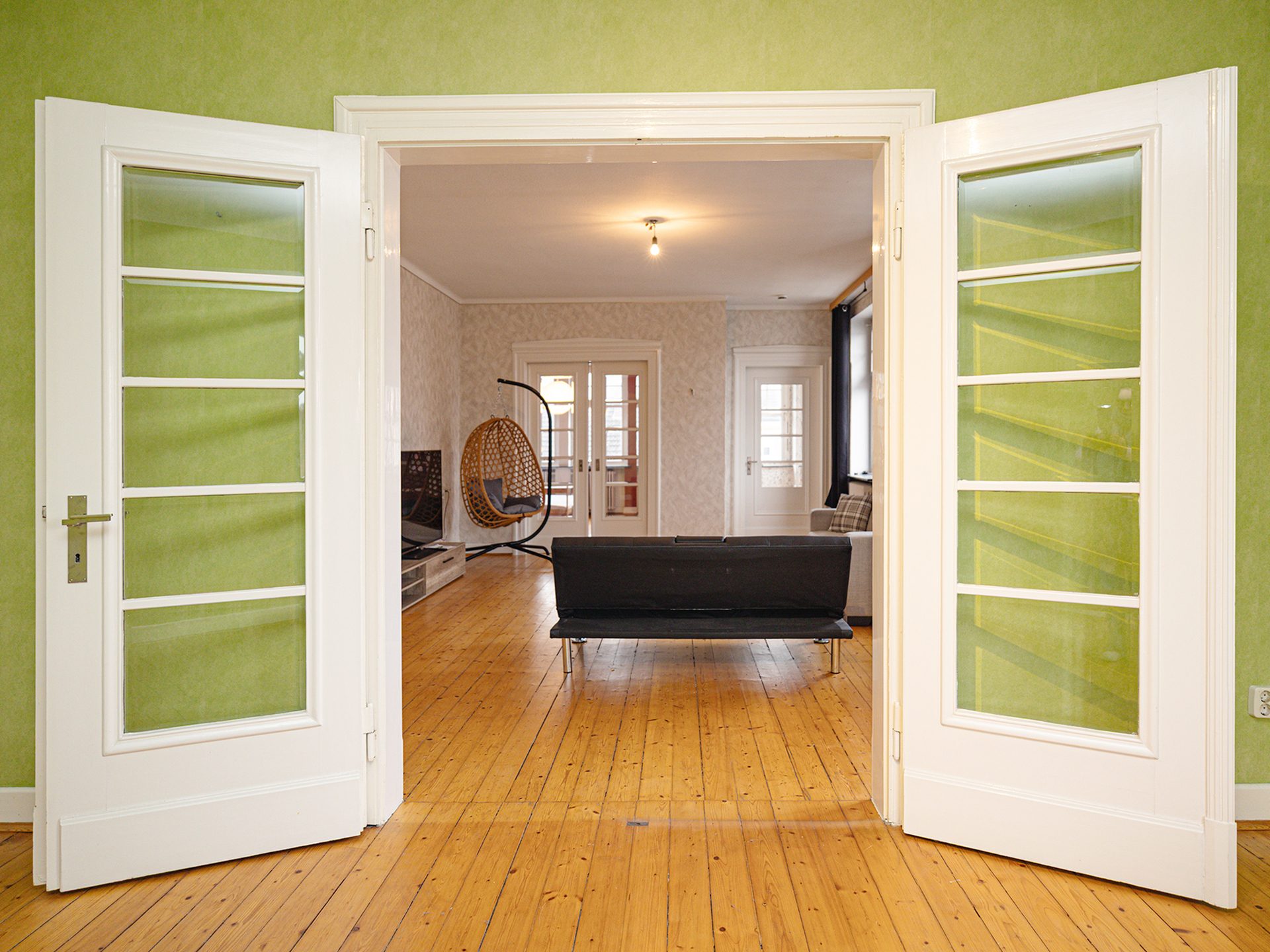 Immobilienangebot - Bad Salzuflen - Alle - Preis reduziert: Altbaujuwel mit Balkon – stilvolles Wohnen im Herzen von Bad Salzuflen