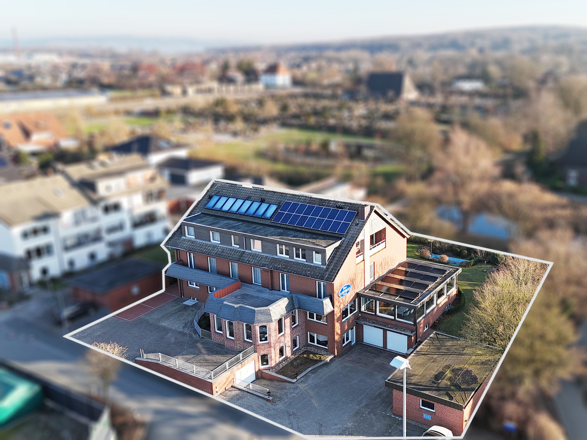 Immobilienangebot - Bad Laer - Alle - Kurzzeitvermietung mitten in Bad Laer - gepflegtes Objekt mit PV-Anlage, Solarthermie und Fernwärme