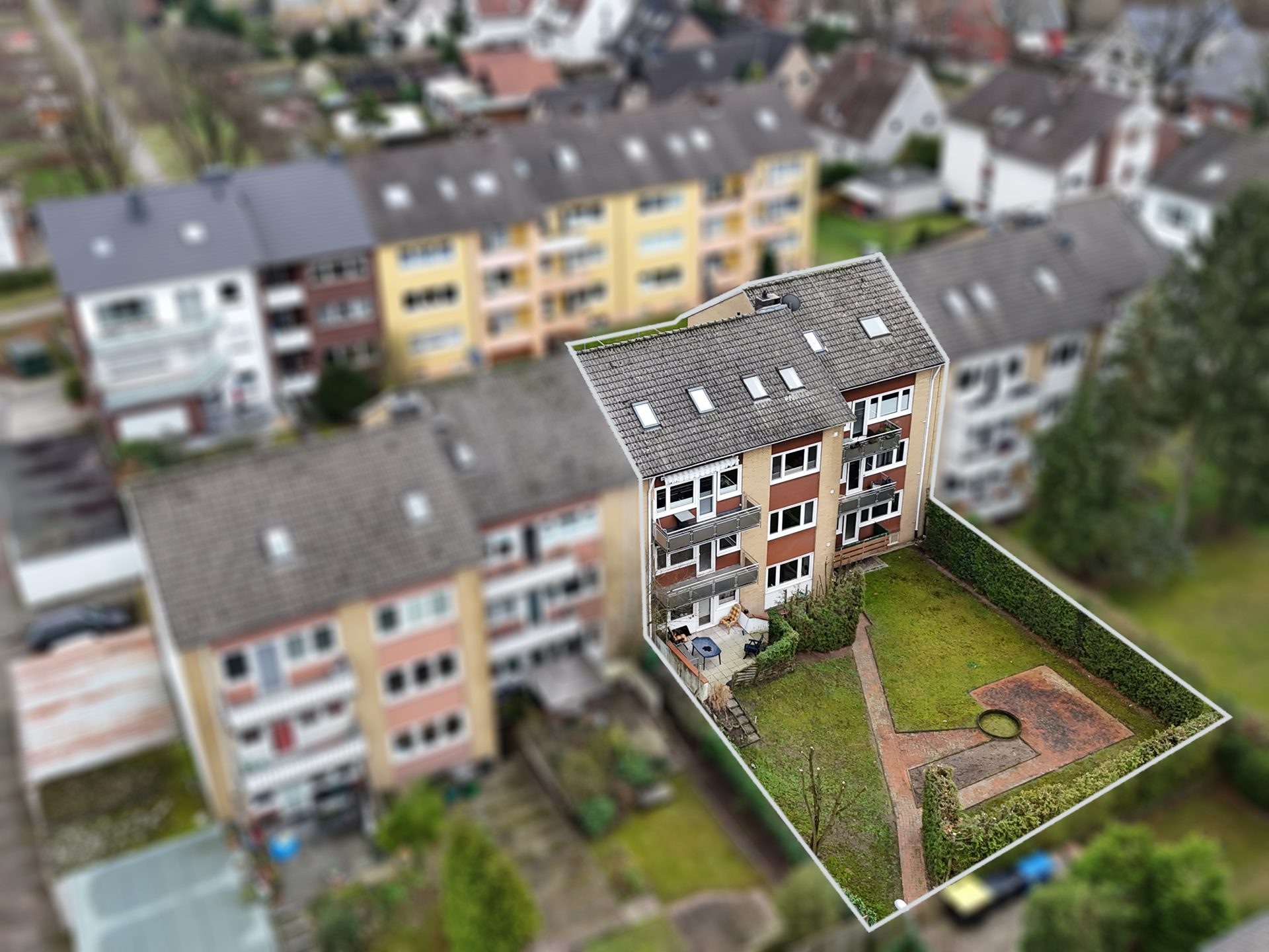 Immobilienangebot - Osnabrück - Alle - Jetzt investieren - Leerstehende Drei-Zimmer-Eigentumswohnung in Osnabrück