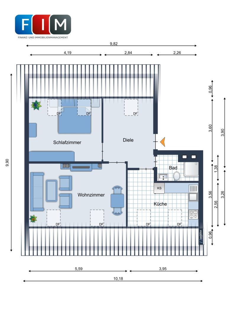 Immobilienangebot - Osnabrück - Alle - Vermietete Eigentumswohnung in Osnabrück-Atter - Ihre neue Kapitalanlage