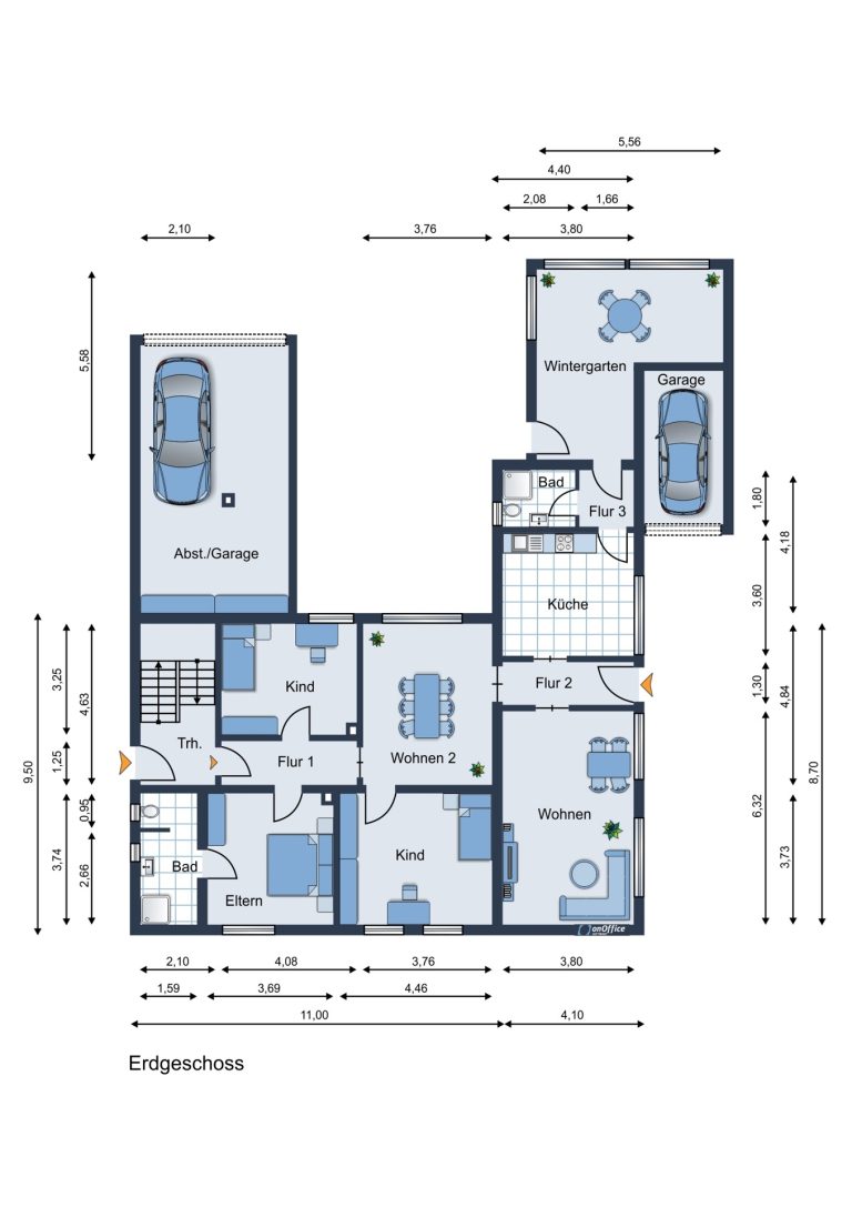 Immobilienangebot - Bad Salzuflen - Alle - 4-Familienhaus mit großzügiger, eigennutzbarer Einheit und 3 vermieteten Wohnungen in Bad Salzuflen