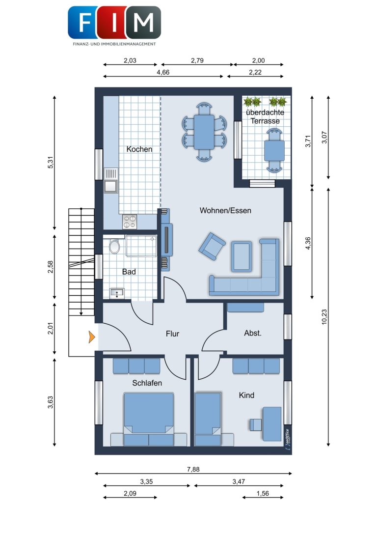 Immobilienangebot - Melle - Alle - Ihr neues Zuhause in Melle zum Wohlfühlen - bezugsfertige 3-Zimmer-Wohnung zu vermieten