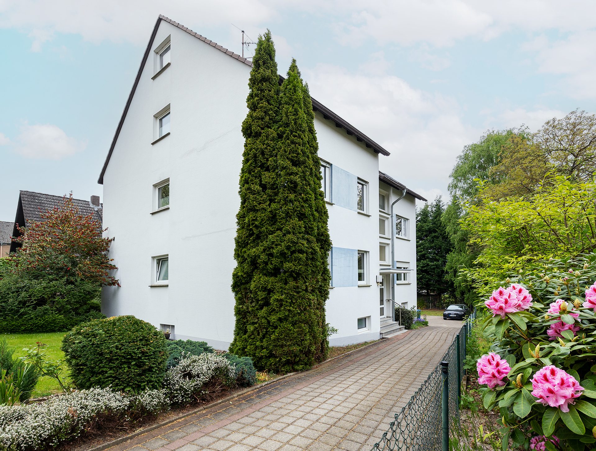 Immobilienangebot - Bad Oeynhausen - Alle - Helle und gepflegte 2-Zimmer-Dachgeschosswohnung mit großzügigem Balkon in Bad Oeynhausen