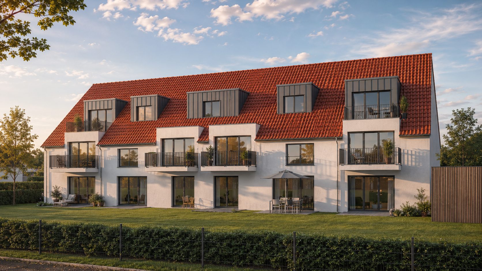 Immobilienangebot - Dissen am Teutoburger Wald - Alle - Zeitgemäß wohnen in Dissen: Neubauwohnung mit Terrasse und nachhaltigem Energiekonzept