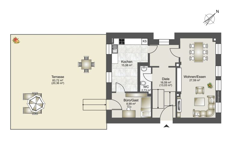 Immobilienangebot - Osnabrück - Alle - Einfamilienhaus mit Geschichte und Charakter in begehrter Lage von Osnabrück-Wüste
