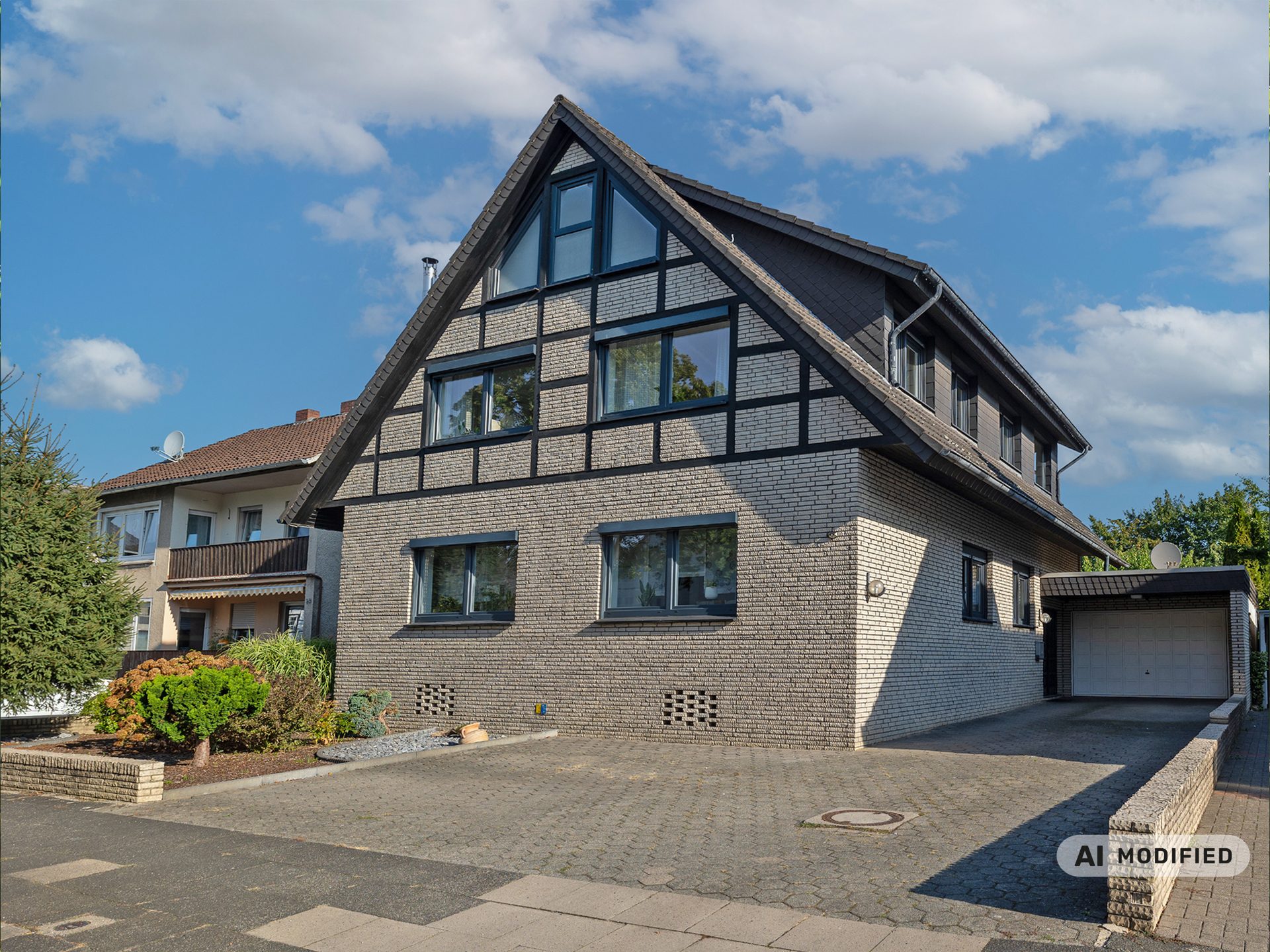 Immobilienangebot - Bünde - Alle - Familienfreundliches Zweifamilienhaus mit großem Garten in Bünde
