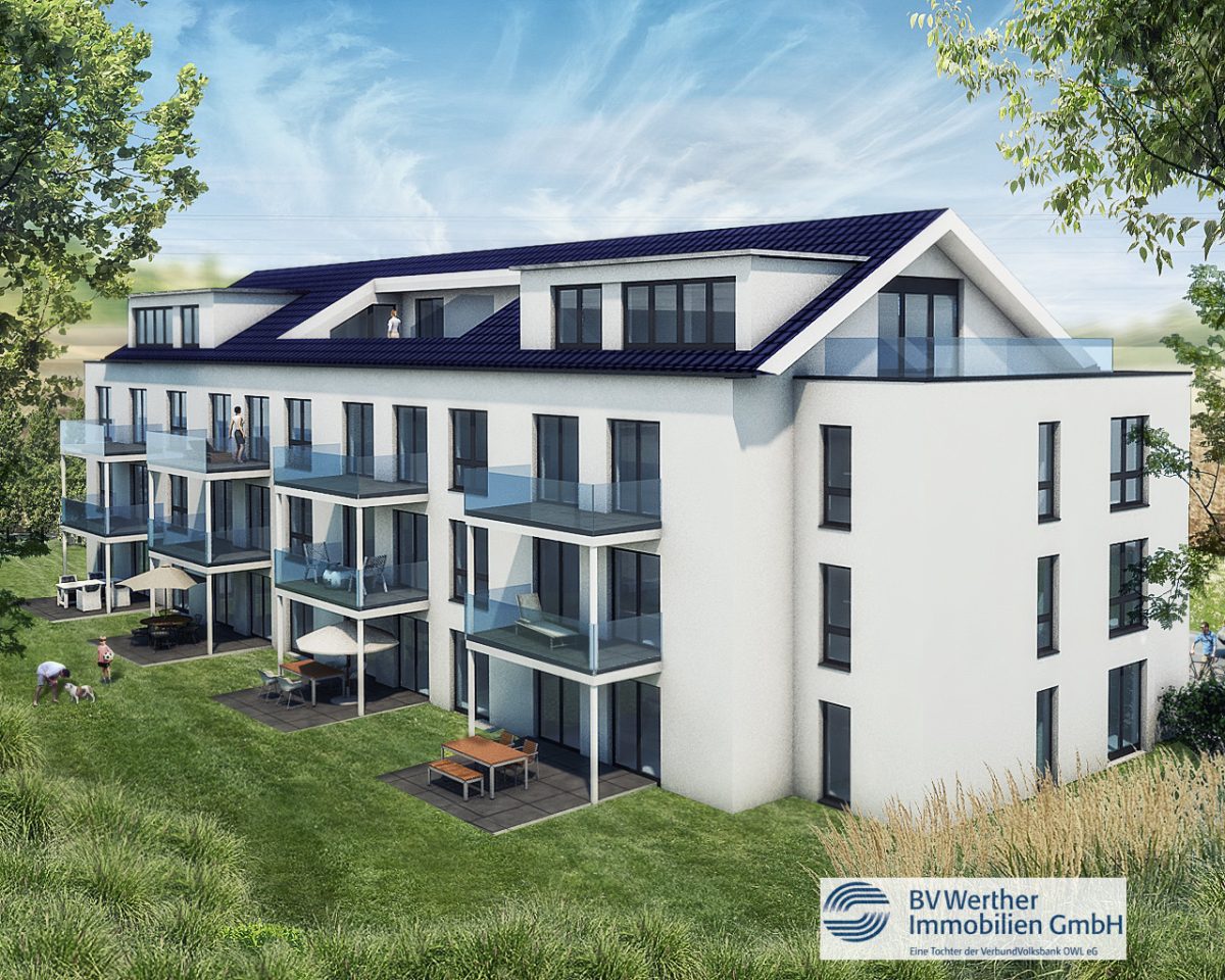 373-001-Ansichten1 Immobilienangebot - Bielefeld - Alle - Neubau Eigentumswohnung I
