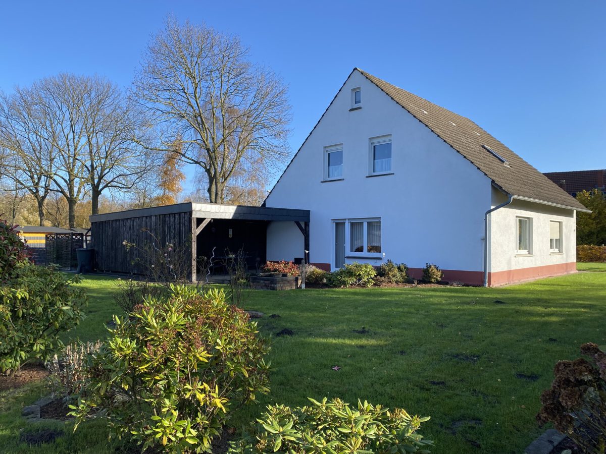 Immobilienangebot - Minden - Alle - Gemütliches Einfamilienhaus mit Einliegerwohnung und Traumgarten
