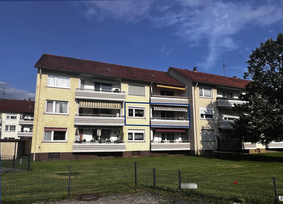 Rückseite Immobilienangebot - Lage - Alle - Charmante Eigentumswohnung mit Balkon!