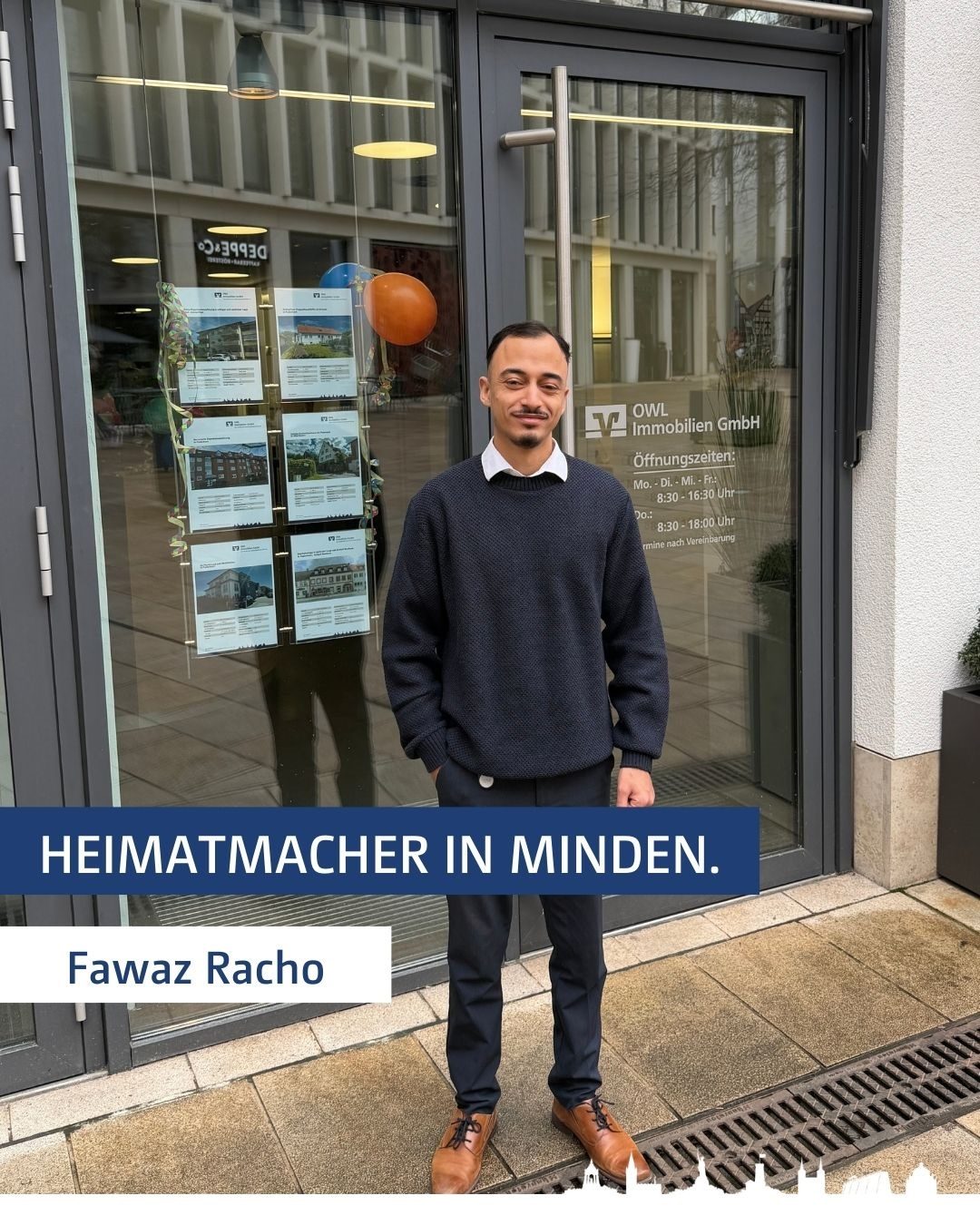 Fawaz Racho aus dem Büro in Minden