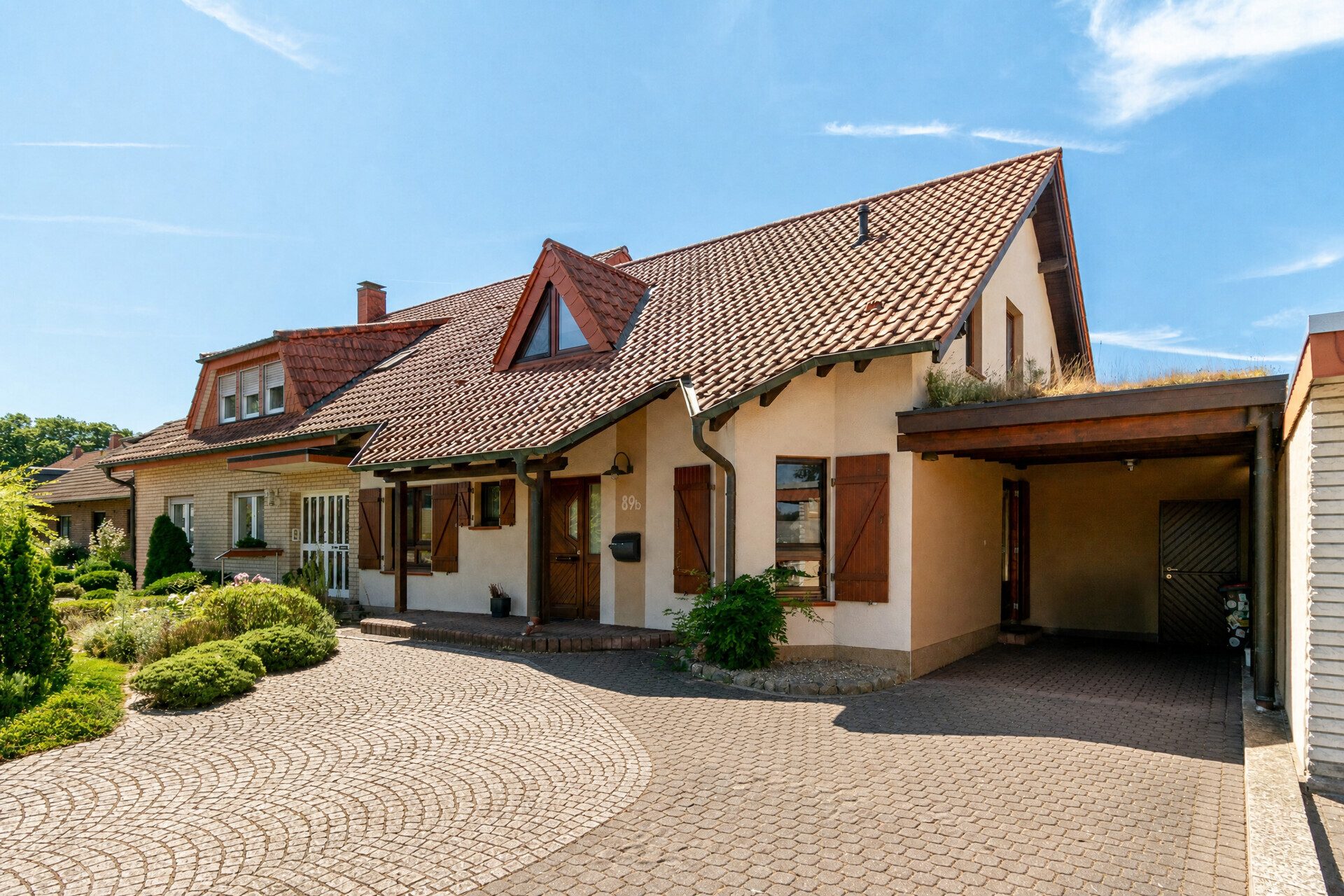 Immobilienangebot - Paderborn / Mastbruch - Alle - Gepflegte Einfamilien-Doppelhaushälfte