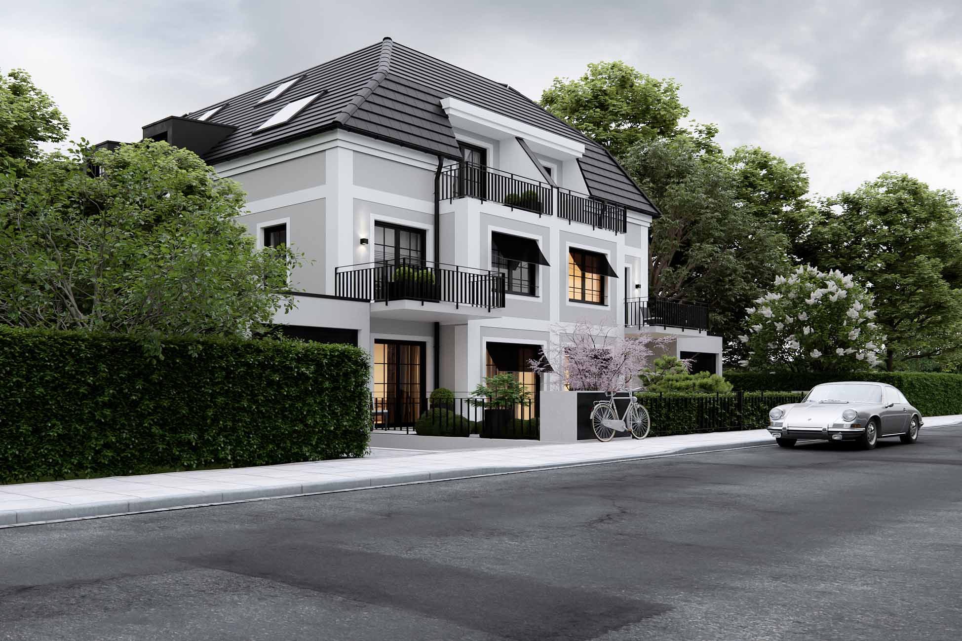 Aigner Immobilien GmbH - Immobilienangebot - 81479 München - Solln - Doppelhaushälfte - Traumhaft Wohnen im malerischen Solln - Haus 2
