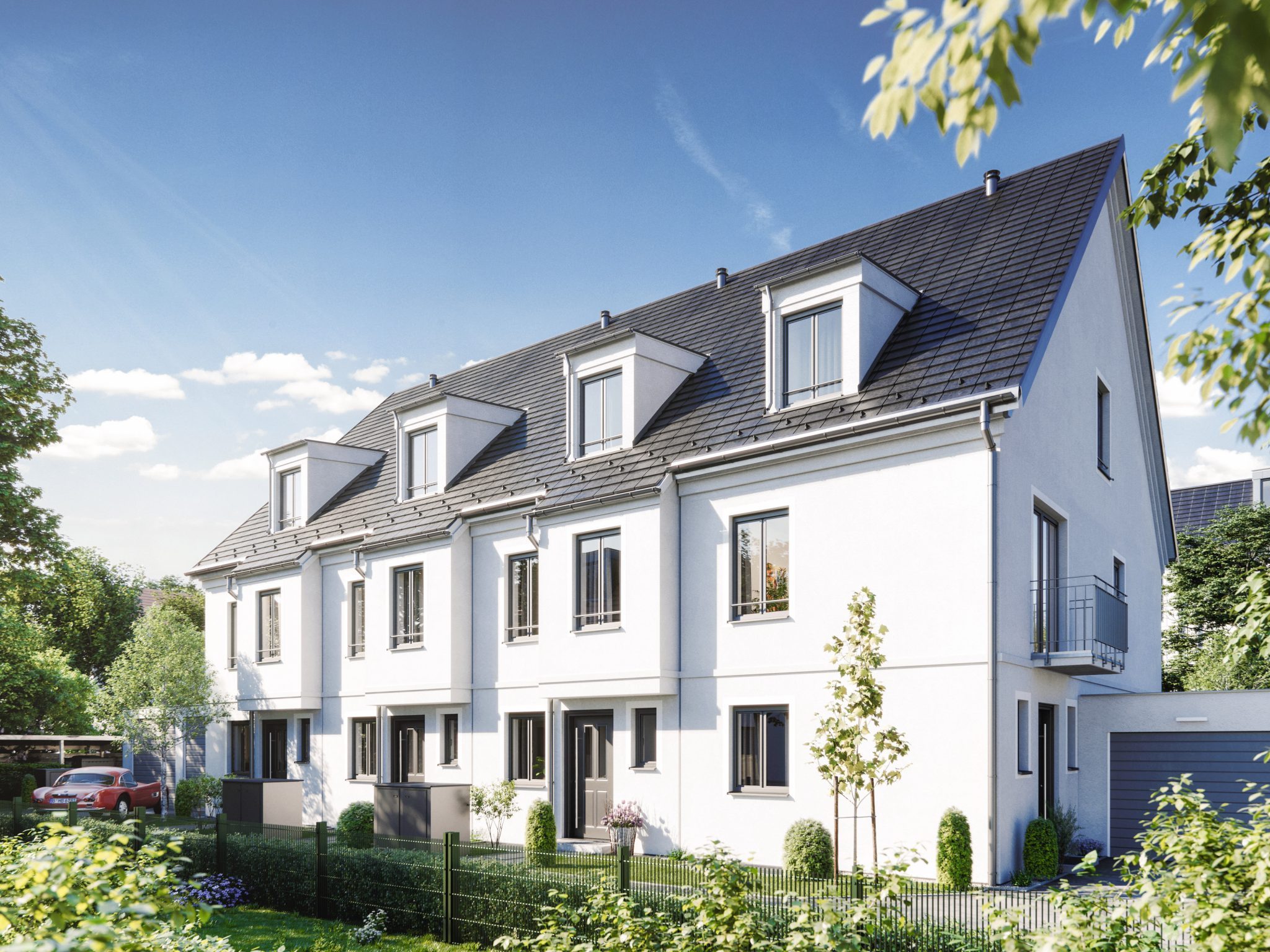 Aigner Immobilien GmbH - Immobilienangebot - 81476 München - Forstenried - Reihenmittelhaus - Stadthäuser im Münchner Süden - Moderner Lebensraum in ruhiger Lage