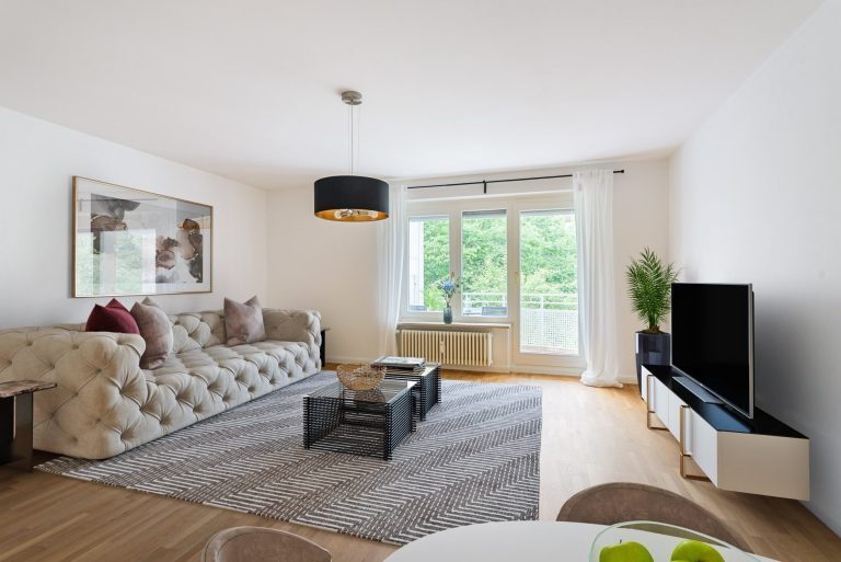 Aigner Immobilien GmbH - Immobilienangebot - 81929 München - Bogenhausen - Etagenwohnung - Moderne 2-Zimmer-Wohnung mit bester Raumaufteilung und Südbalkon zum Innenhof