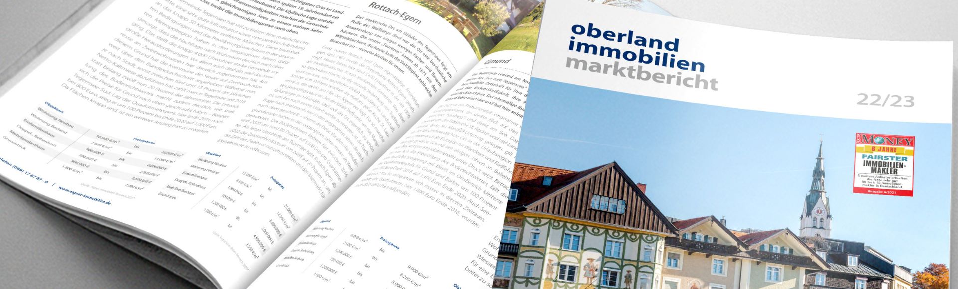 Oberland Immobilien Marktbericht 2022/2023 Oberland Immobilien Marktbericht 2022/2023