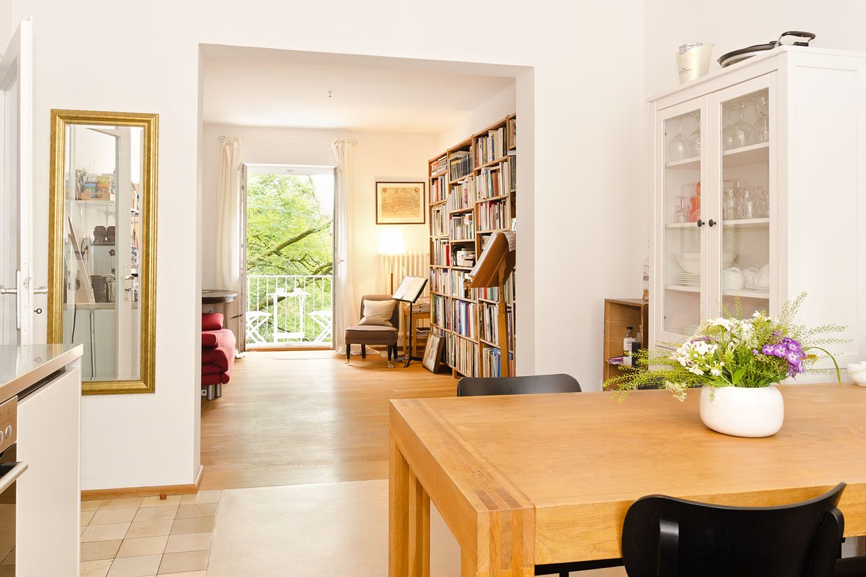 Aigner Immobilien GmbH - Immobilienangebot - 80803 München - Schwabing - Etagenwohnung - Schwabing - Herausragende 2-Zimmer-Wohnung mit Balkon in einzigartiger Lage