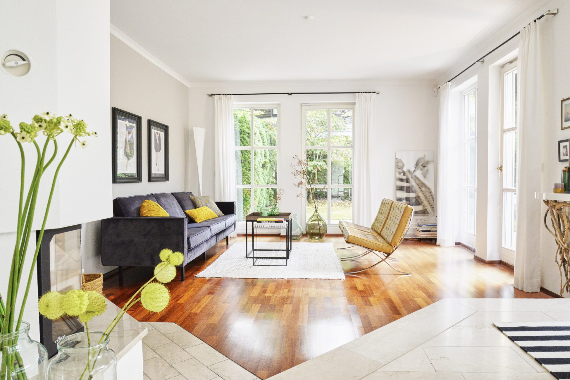 000KurzWohnen Aigner Immobilien GmbH - Immobilienangebot - 81479 München - Solln - Doppelhaushälfte - Genießen Sie den Herbst am Kamin- Elegante Doppelhaushälfte in Top-Lage von Alt-Solln